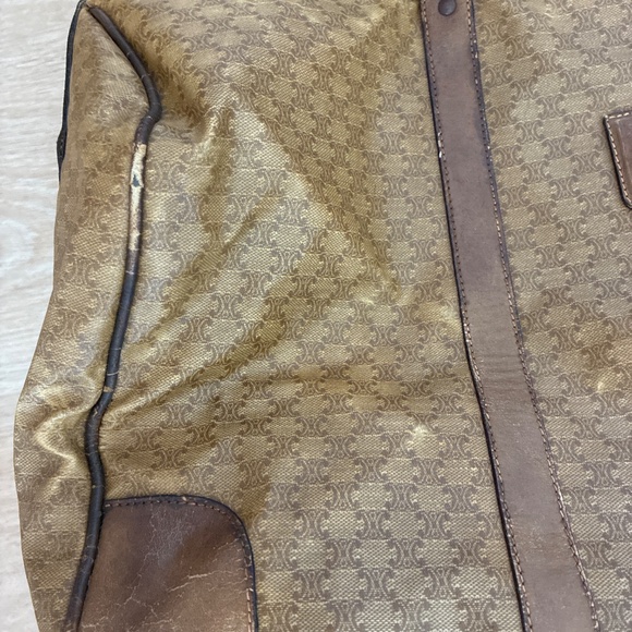 Vintage Celine Macadam Weekender Travel Bag - Picture 9 of 12